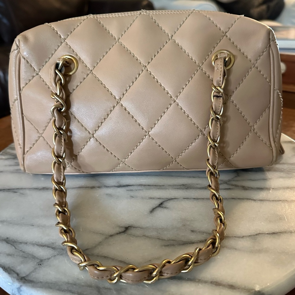 Authentic Chanel Quilted Handbag - Picture 8 of 16